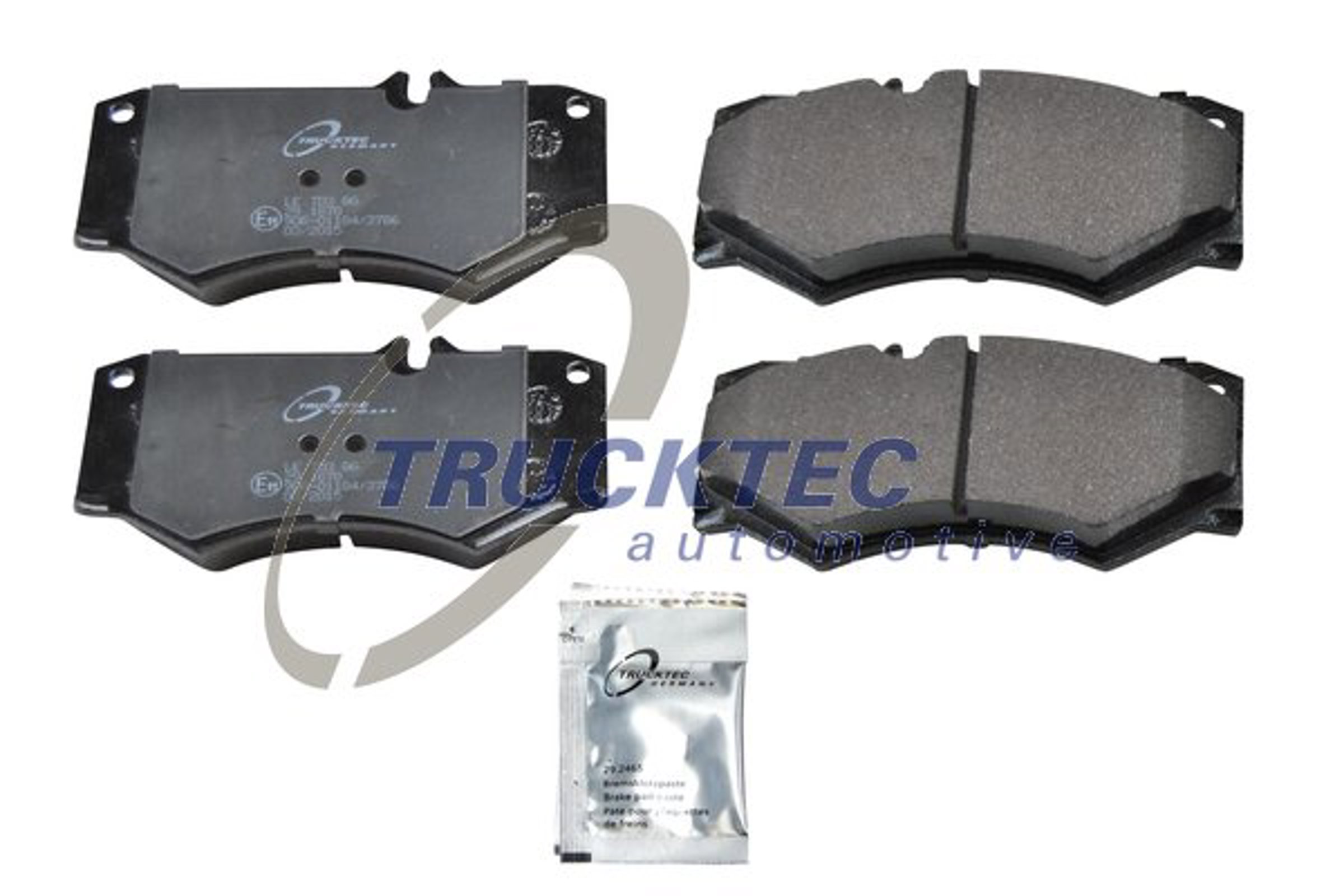 Комплект тормозных колодок дисковый тормоз TRUCKTEC AUTOMOTIVE 0235144