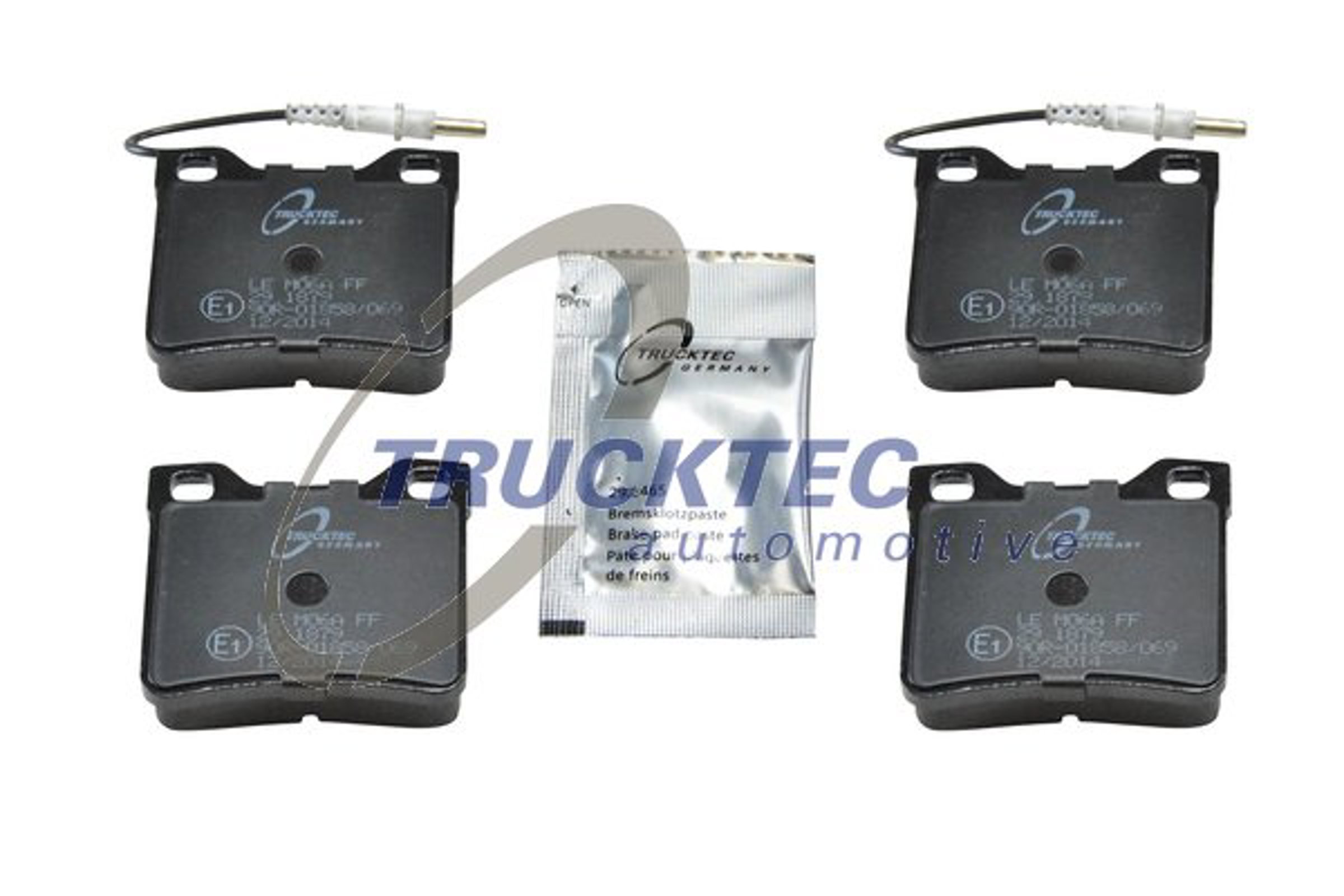Комплект тормозных колодок дисковый тормоз TRUCKTEC AUTOMOTIVE 0235145