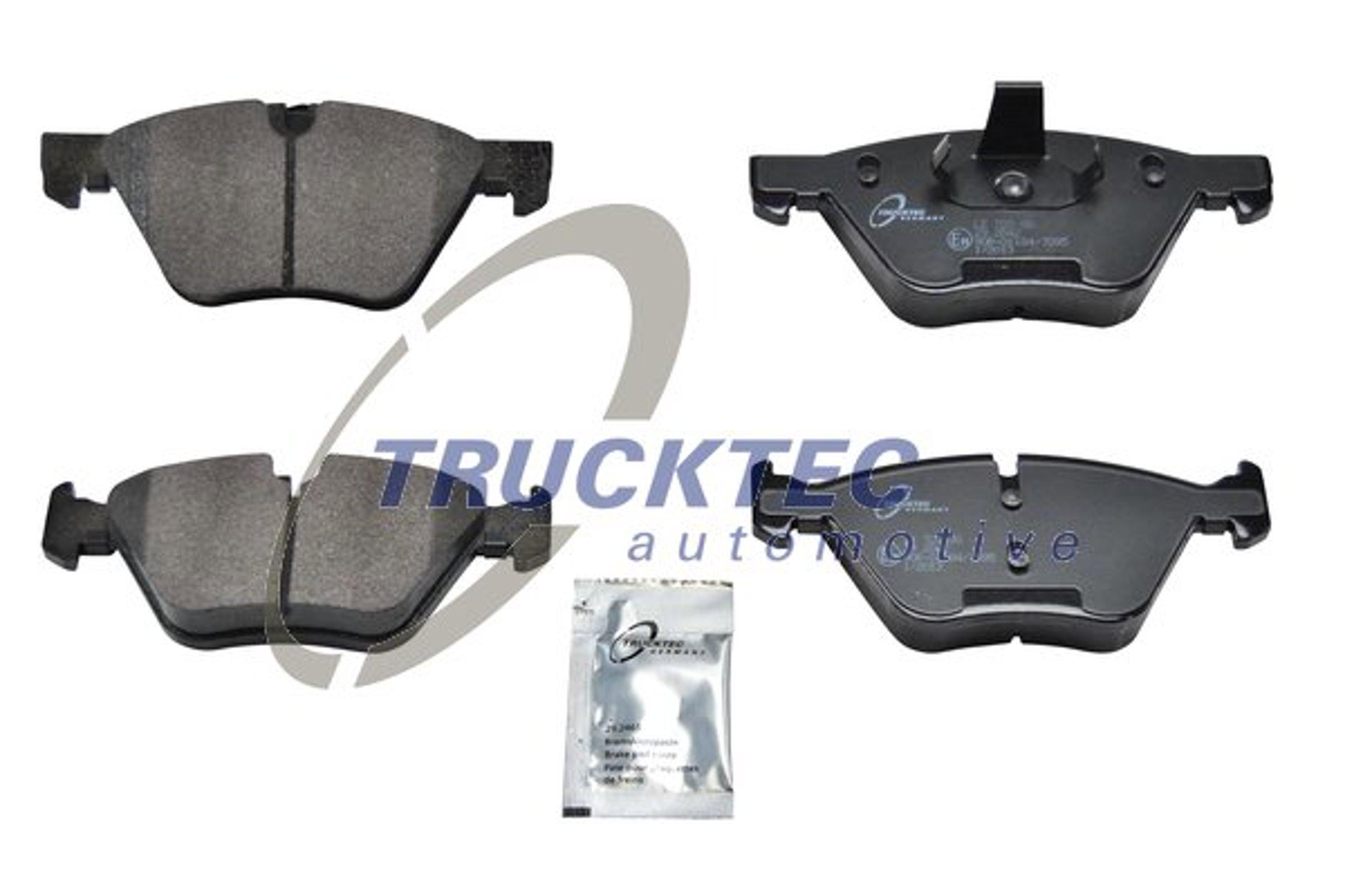 Комплект тормозных колодок дисковый тормоз TRUCKTEC AUTOMOTIVE 0834110