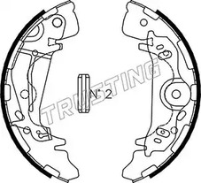 Колодки тормозные барабанные TRUSTING 046.217