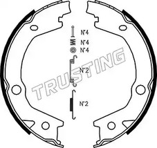 К-т бараб. тормоз. колодок TRUSTING 046.220K