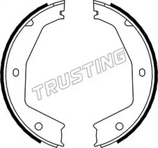Комплект тормозных колодок стояночная тормозной системы TRUSTING 048.002