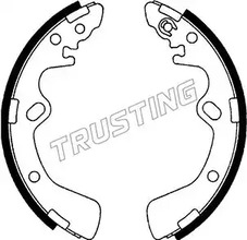 Комплект тормозных колодок TRUSTING 049.136