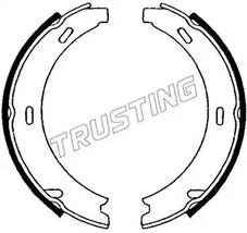 Комплект тормозных колодок, стояночная тормозная система TRUSTING 052.121