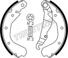 073.162 TRUSTING Комплект тормозных колодок