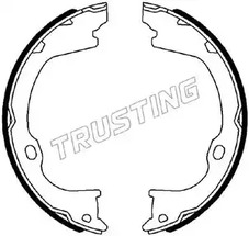 Комплект тормозных колодок стояночная тормозной системы TRUSTING 088.243