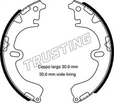 115.290 TRUSTING Колодки тормозные барабанные