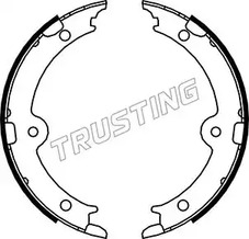 Комплект колодок стояночного тормоза TRUSTING 115.321