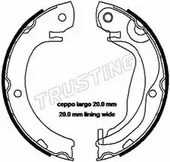 115.325 TRUSTING Колодки тормозные стояночного тормоза