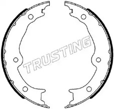 Комплект колодок стояночного тормоза TRUSTING 115.342