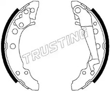 Комплект тормозных колодок TRUSTING 124.288