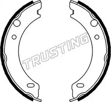 Комплект колодок стояночного тормоза TRUSTING 127.271