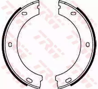 Колодки тормозные барабанные TRW GS8547