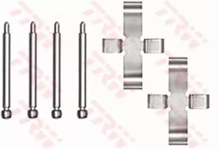 PFK198 TRW Комплектующие, колодки дискового тормоза