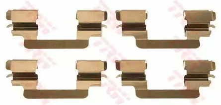 Комплектующие колодки дискового тормоза TRW PFK425
