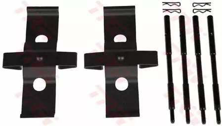 Комплектующие колодки дискового тормоза TRW PFK484