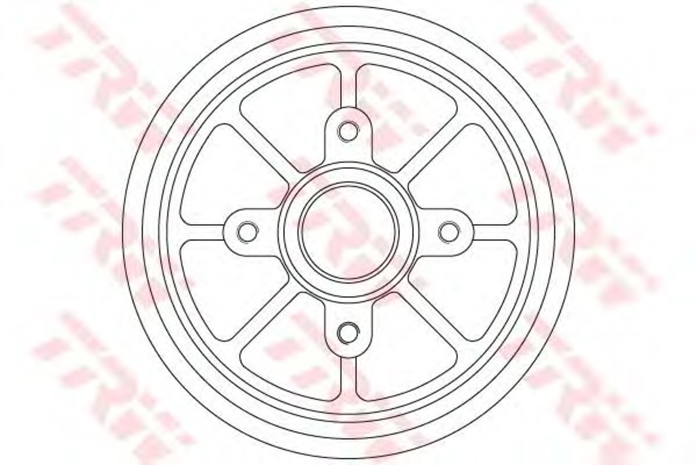 Барабан тормозной TRW DB4310MR