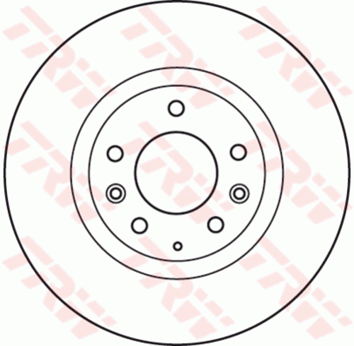 Тормозные диски TRW DF4968S
