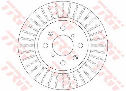 тормозные диски TRW DF6232