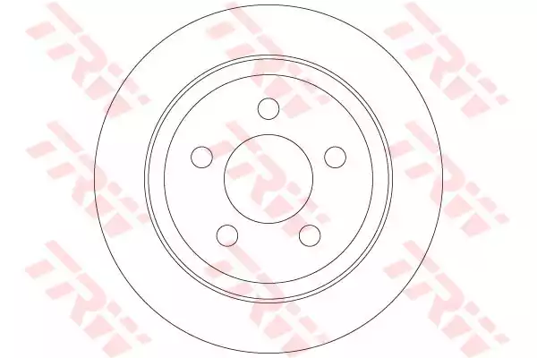 DF6386 TRW Тормозные диски