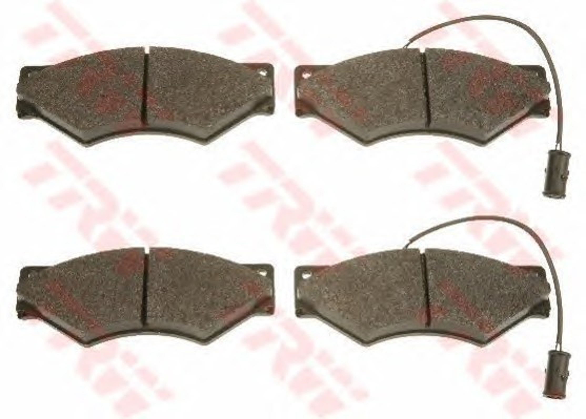 Колодки тормозные дисковые TRW GDB5062