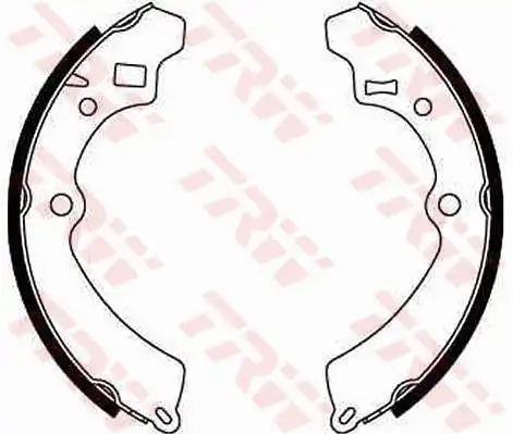 Тормозные колодки задние (барабанные) TRW GS8548