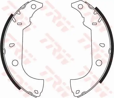 GS8614 TRW КОЛОДКИ ТОРМОЗНЫЕ БАРАБАННЫЕ