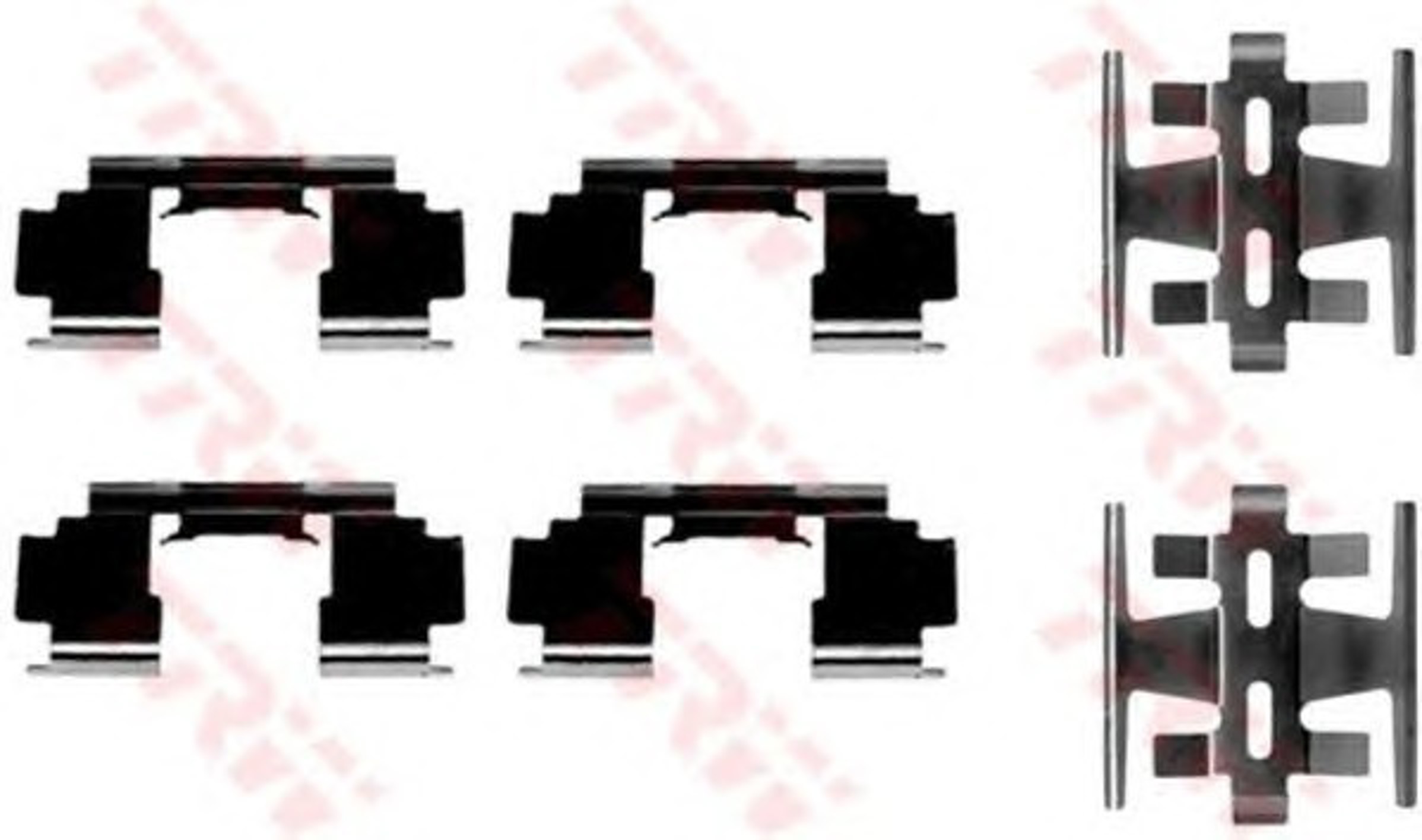 Пружинки тормозных колодок TRW PFK268