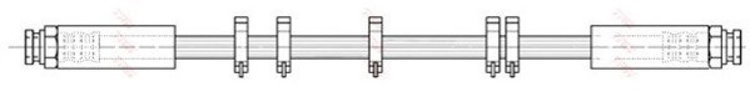 Шланг тормозной TRW PHA351