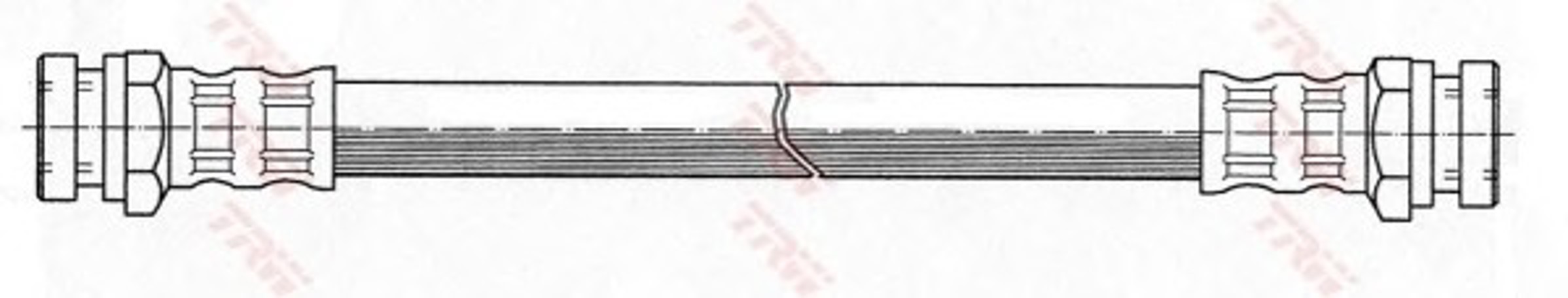 Шланг тормозной TRW PHA376