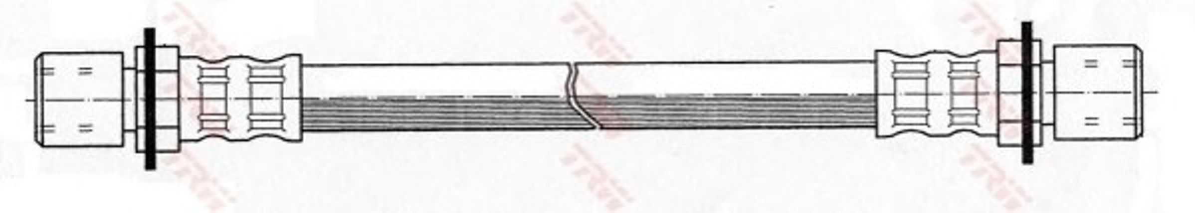 Шланг тормозной TRW PHA379