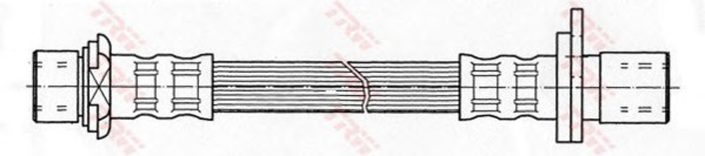 Шланг тормозной TRW PHA388