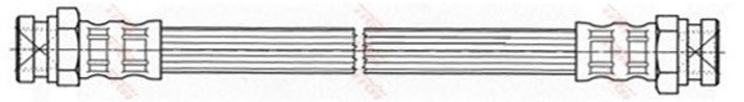 Шланг тормозной TRW PHA396