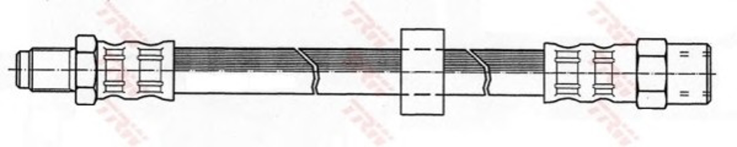 Шланг тормозной TRW PHB356