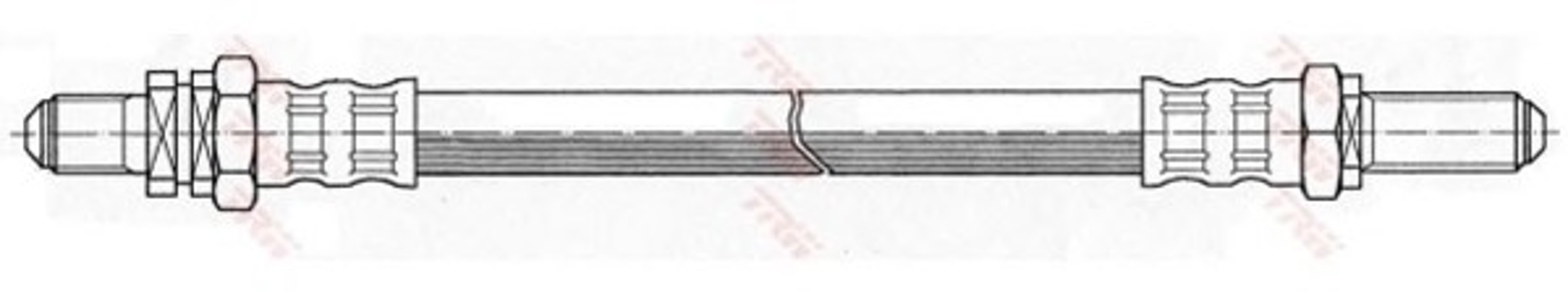 Шланг тормозной TRW PHC278