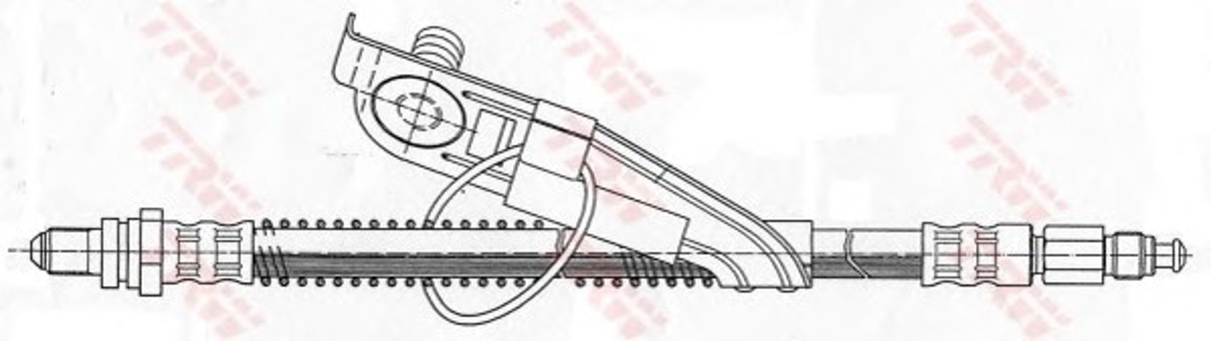 Шланг тормозной TRW PHC291