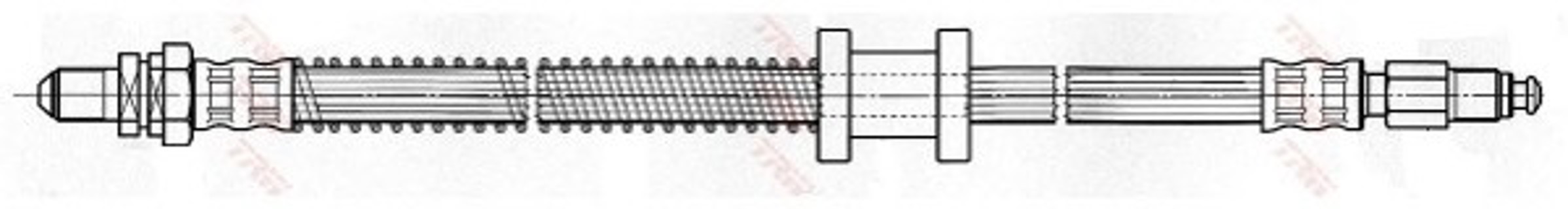 Шланг тормозной TRW PHC297