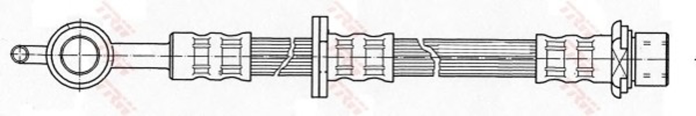 Шланг тормозной TRW PHD502