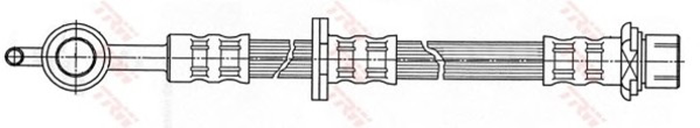 Шланг тормозной TRW PHD510