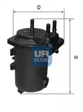 Фильтр топливный UFI 24.051.00