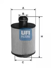 25.061.00 UFI Масляный фильтр