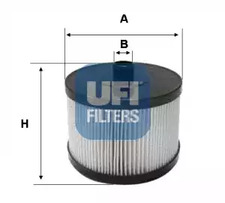 26.022.00 UFI Топливный фильтр