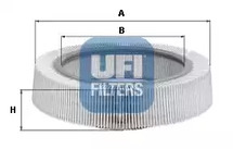 30.217.00 UFI Фильтр воздушный