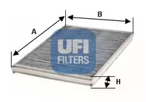 54.128.00 UFI Фильтр салона