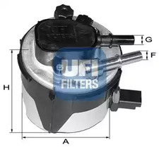 55.170.00 UFI Фильтр топливный