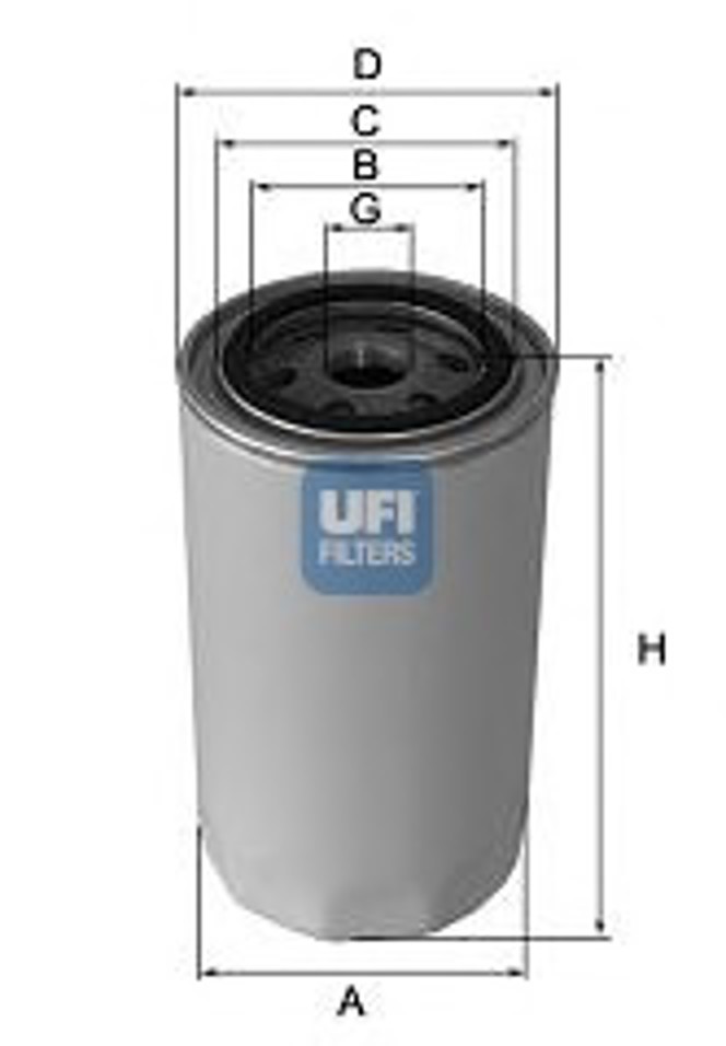 Фильтр масляный UFI 23.231.00