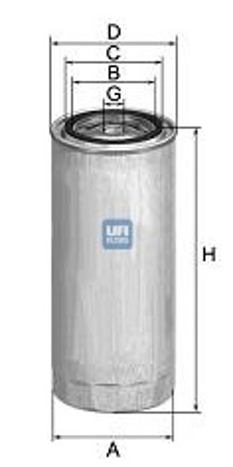 Фильтр топливный UFI 24.329.00