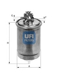 24.430.00 UFI Фильтр топливный