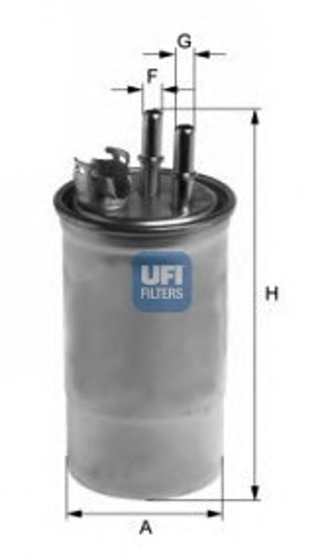 Фильтр топливный UFI 24.450.00