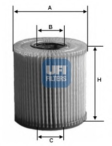 Масляный фильтр UFI 25.011.00